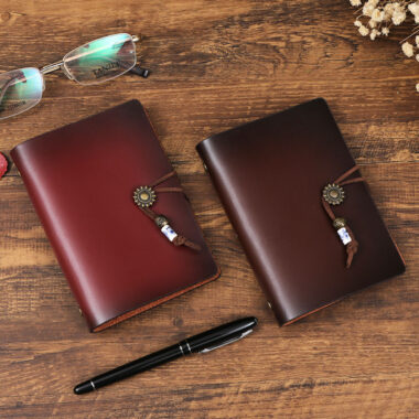 High-quality leather notebook for professionals