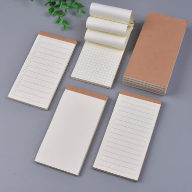 Wholesale custom kraft cover small size notepad