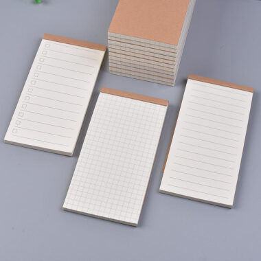 Wholesale custom kraft cover small size notepad