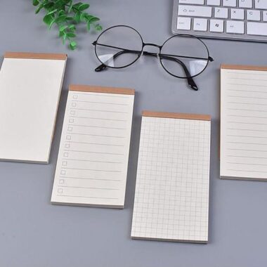 Wholesale custom kraft cover small size notepad