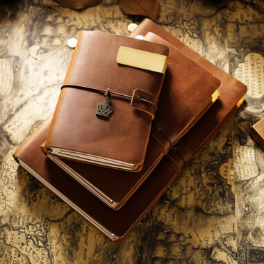Bulk Premium Leather Travel Diary & Journal