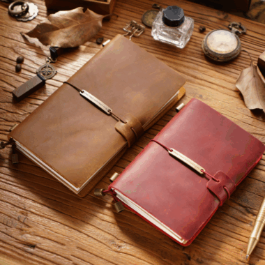 Bulk Premium Leather Travel Diary & Journal