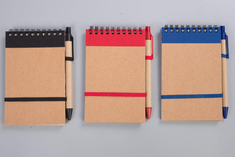 Mini Hardcover Kraft Notepad Bulk (3) Bulk custom logo mini hardcover kraft spiral notepad