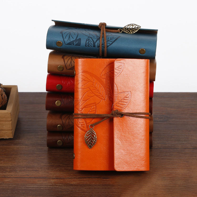Custom Vintage Traveler Diary & Journal with Leather Cover