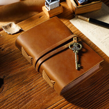 Travel journal leather notebook factory direct supply