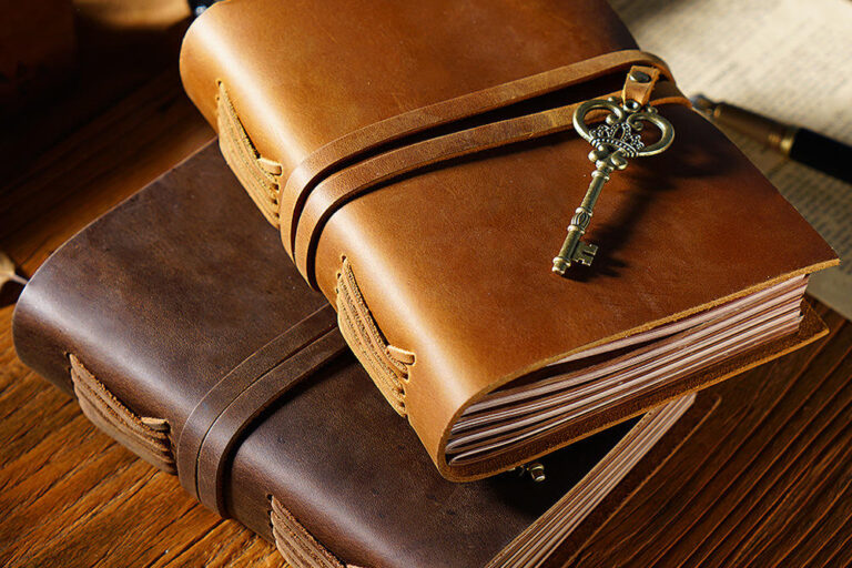 Travel journal leather notebook factory direct supply