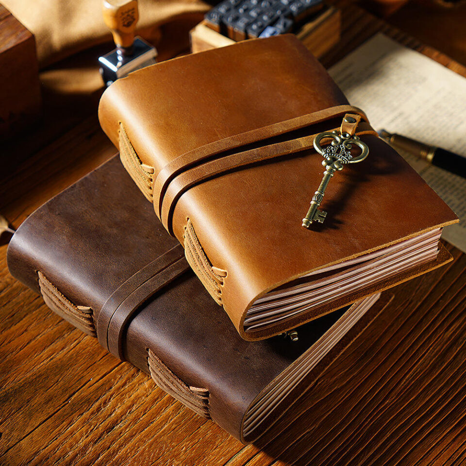 Travel journal leather notebook factory direct supply