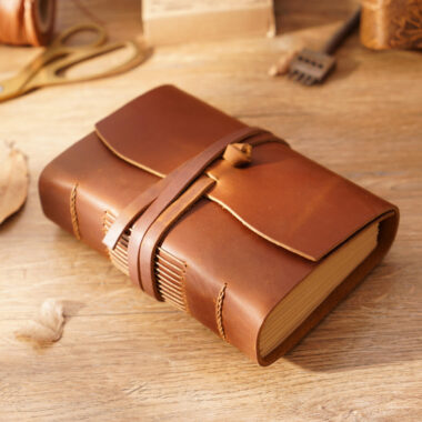 Travel journal leather notebook factory direct supply