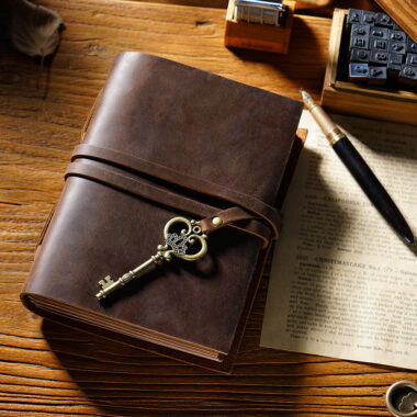 Travel journal leather notebook factory direct supply