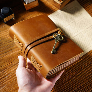 Travel journal leather notebook factory direct supply
