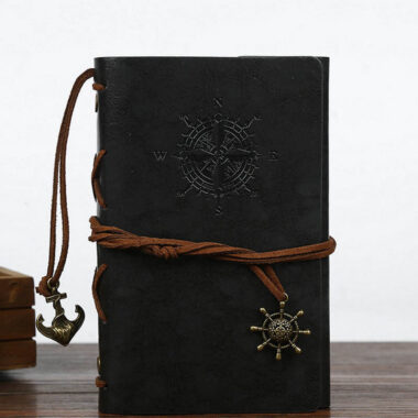 Vintage travel leather notebook supplier for global buyers
