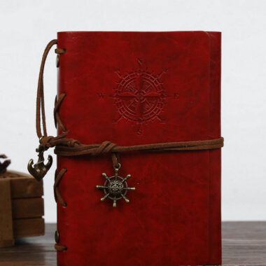 Vintage travel leather notebook supplier for global buyers