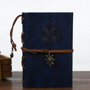 Vintage travel leather notebook supplier for global buyers