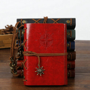 Vintage travel leather notebook supplier for global buyers