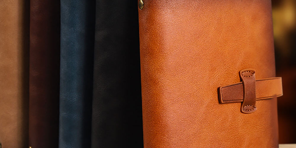 Vintage travel planner leather notebook wholesale supply