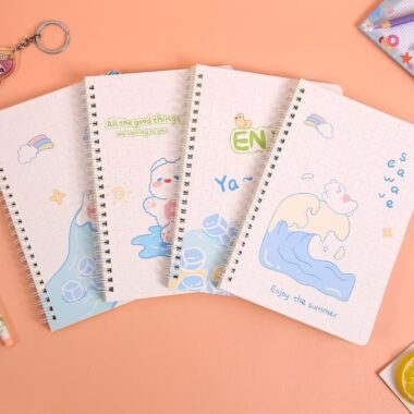 A5 thick cartoon classmate notebook with cute design