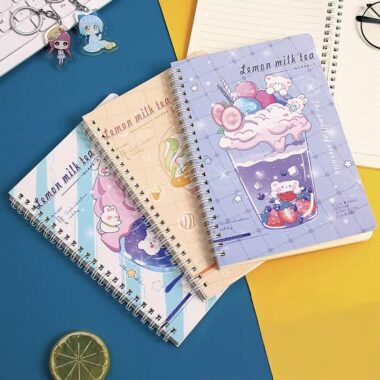 A5 thick cartoon classmate notebook with cute design