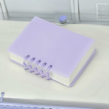 A7 fresh solid color portable notepad