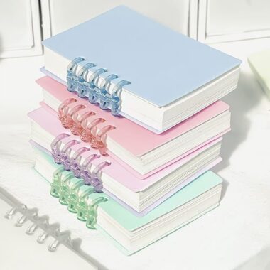 A7 fresh solid color portable notepad