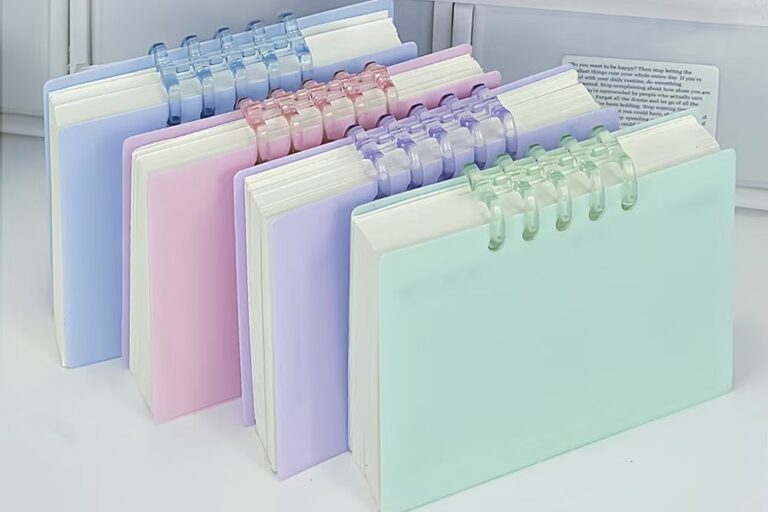 A7 Fresh Solid Color Notepad (4) A7 fresh solid color portable notepad