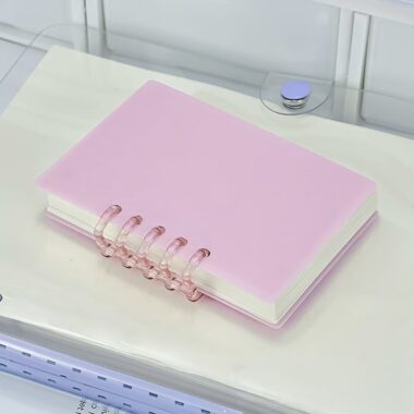 A7 fresh solid color portable notepad
