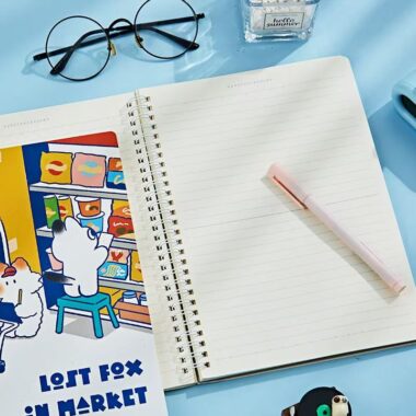 B5 cute cartoon classmate notebook with colorful cover