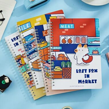 B5 cute cartoon classmate notebook with colorful cover