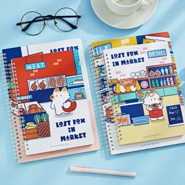 B5 cute cartoon classmate notebook with colorful cover