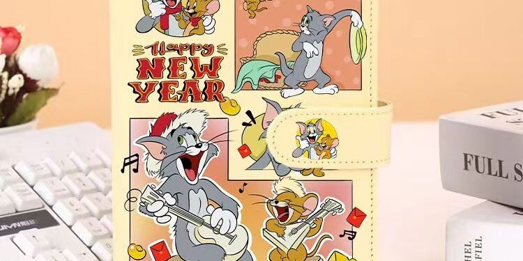Tom & Jerry detachable cute portable diary