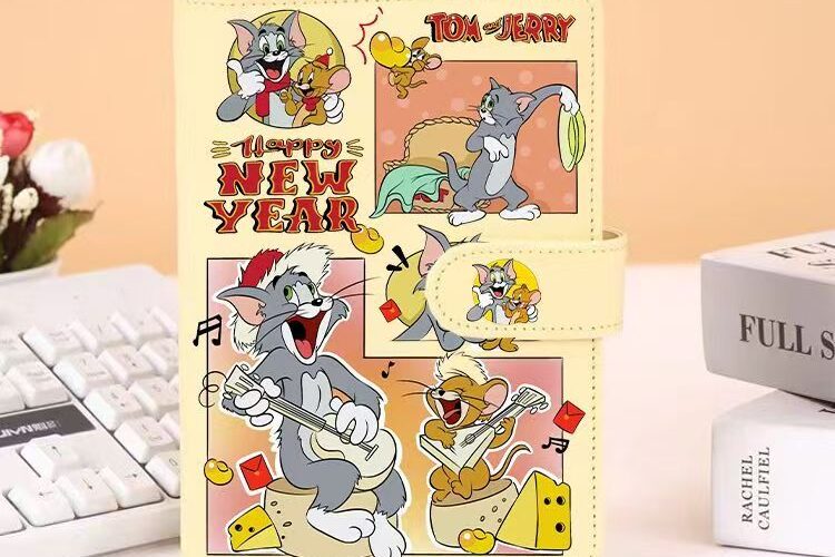 Cartoon Tom & Jerry Portable Detachable Diary (3) Tom & Jerry detachable cute portable diary