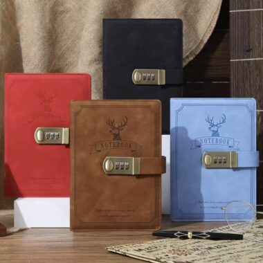 Deer head lock thickened creative password diary