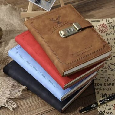 Deer head lock thickened creative password diary