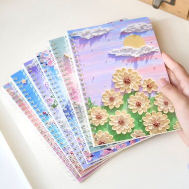 Dreamy A5 creative classmate notebook pastel cover