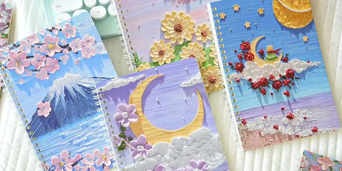 Dreamy A5 creative classmate notebook pastel cover