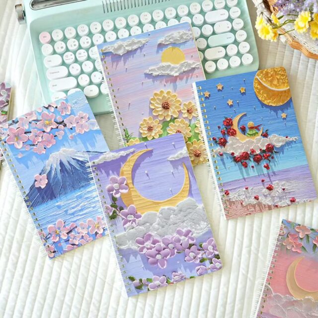 Dreamy A5 creative classmate notebook pastel cover