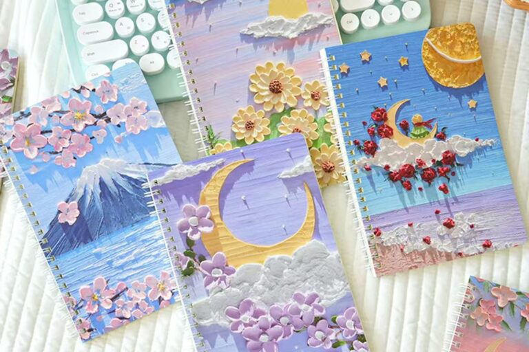 Creative Dreamy A5 Classmate Notebook (3) Dreamy A5 creative classmate notebook pastel cover