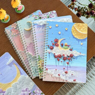 Dreamy A5 creative classmate notebook pastel cover