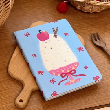 Cute apple ice cream A5 cartoon classmate notebook