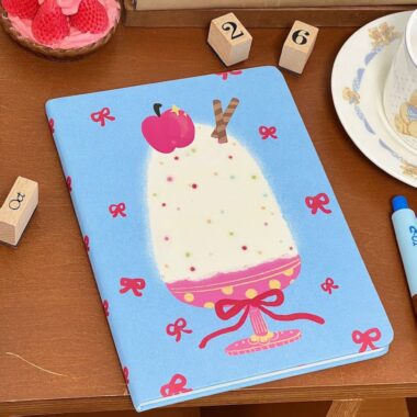 Cute apple ice cream A5 cartoon classmate notebook