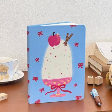 Cute apple ice cream A5 cartoon classmate notebook