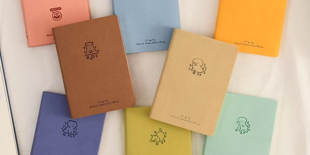 Portable cute kitten memo notepad