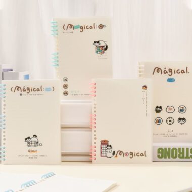 Detachable cute cat high-aesthetic classmate notebook