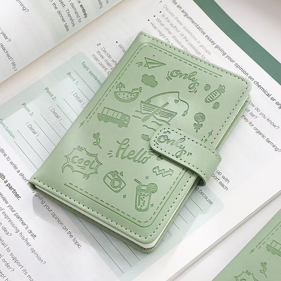Aesthetic thickened portable diary in A3 A5 A6 sizes