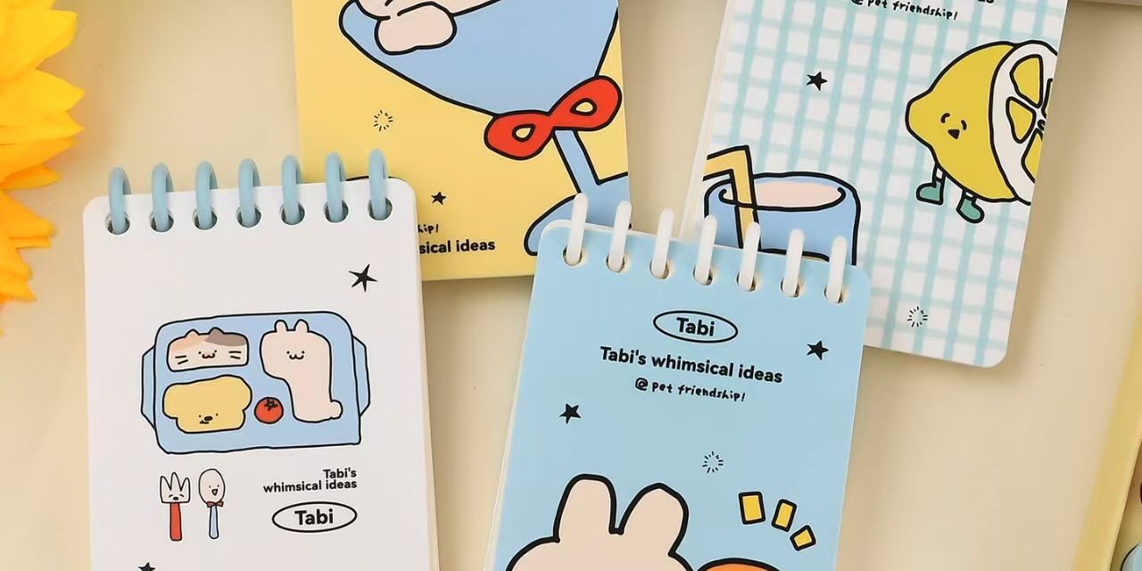 Mini cute cartoon A6 A7 notepad