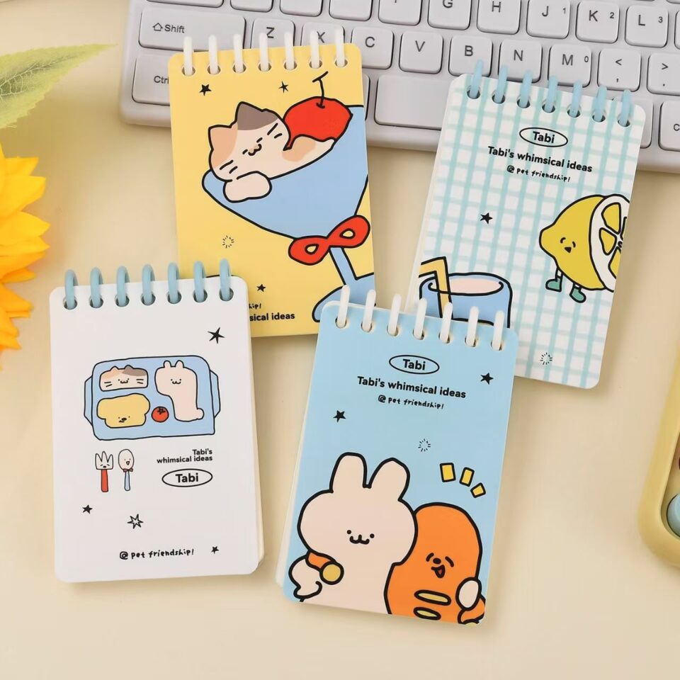 Mini cute cartoon A6 A7 notepad