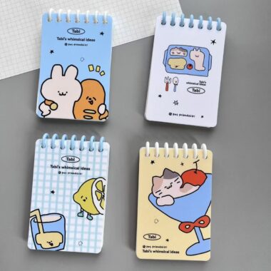 Mini cute cartoon A6 A7 notepad