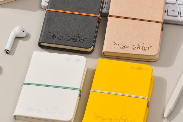 Mini Strap Portable Cute Notepad (2) Mini portable cute notepad with strap closure