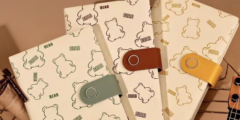 Cute B6 diary with colorful cover design