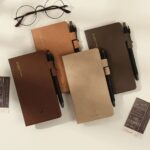 Premium portable A6 thickened notepad