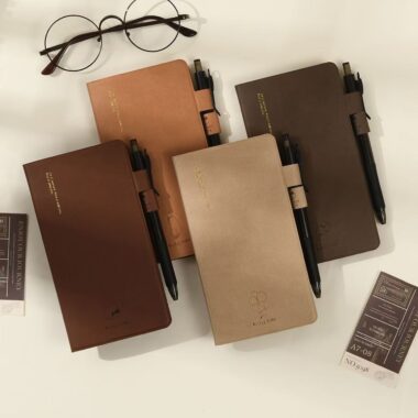 Premium portable A6 thickened notepad